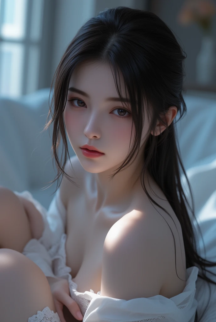 (As it is:1.5),アングルAs it is,((16K, masterpiece, RAW Photos, Highest quality,Ultra-high resolution, Realistic, Highly detailed CG integrated in 16K)), 8k, diamond,wallpaper, Written boundary depth,Beautiful Face:1.4,big, Beautiful double eyelids,Cinematic Light,Beautiful Face,(Detailed face),(Slender and cute woman:1.4),(20-year-old),(表情As it is:1.4),Close ~ eyes,ポーズと肌の色と服装As it is:1.4,Accurate anatomy:1.4,((nsdw,naked,))