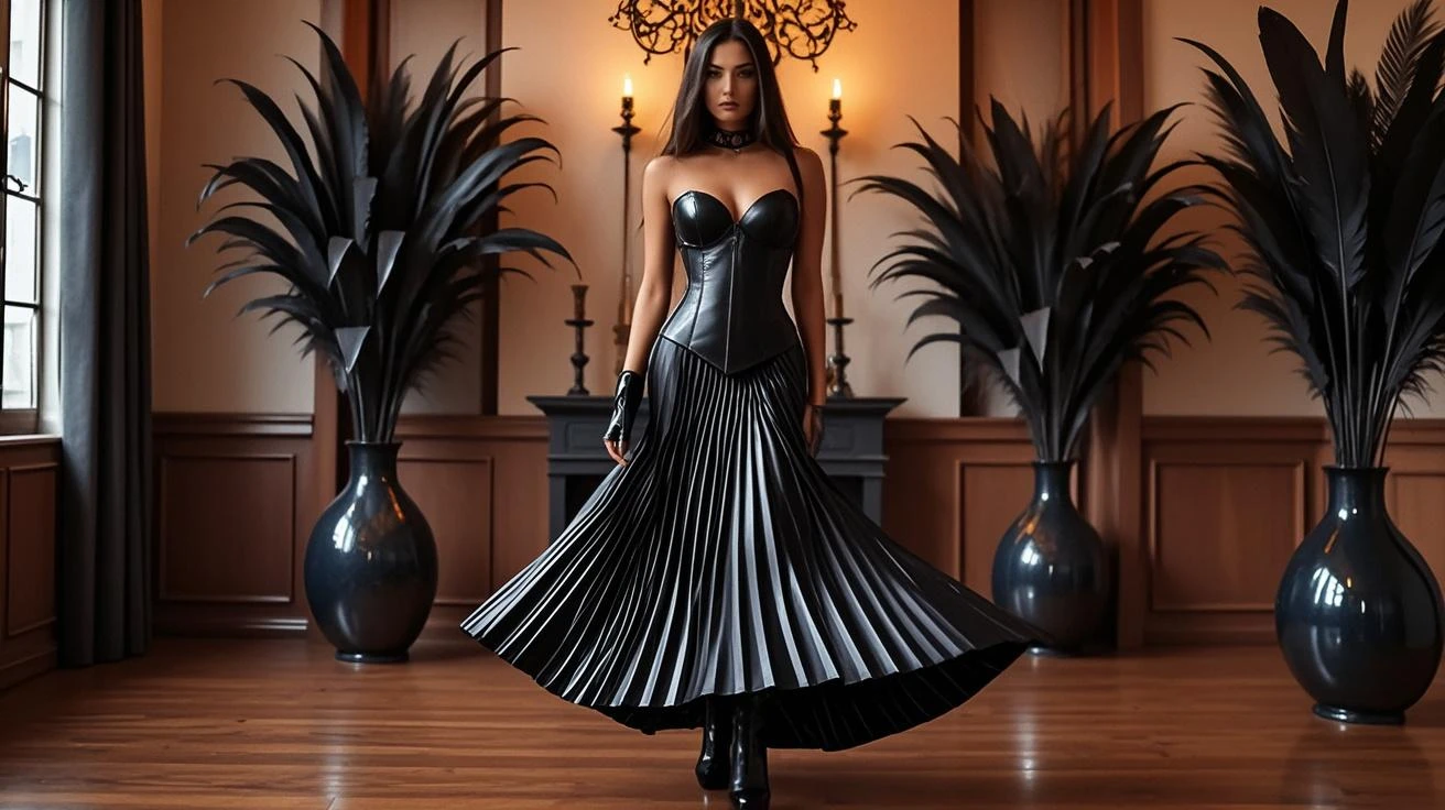 Foto hiperrealista en primer plano de Anitta, masterpiece, best quality, (photorealistic:1.4), full body, (hyper classy black dress gala clothes:1.1), brunette long loose curls, professionally posing in a gala, on a red carpet, neons, cinematic light, beautiful woman, skinny, perfect hourglass body, detailed face, slutty face, looking straight at the camera, photo taken from a distance