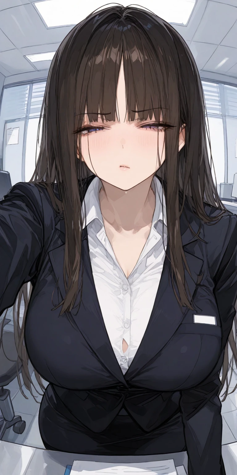 Masterpiece,quality,High resolution,高quality,Realistic,Long Hair,pantyhose,Button-down shirt,Black jacket,5,Earrings,Earrings,Leaning against a wall,Spread your legs:1.5,Embarrassed face,Skyscrapers in the background,crowd:1.5,Fair skin,night, roadside,Forehead