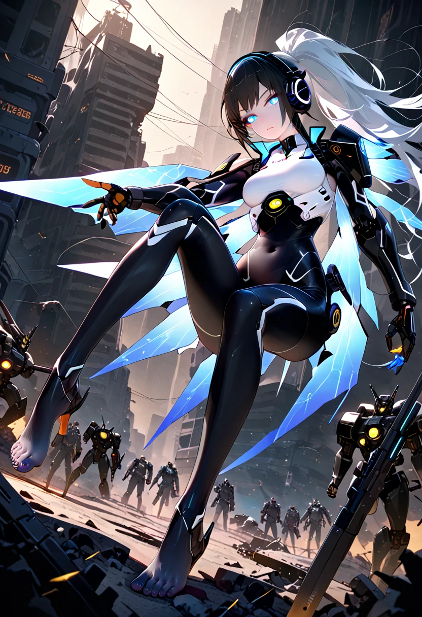 Wearing a bikini, A mixture of anime robots and organic matter, Biomechanics OPPEIN, Cyberpunk anime girl mecha, Female robot body, ghost in the shell geisha robot, Beautiful robot character design, Popular on cgstation, Pregnant women, Cute girl, Oppei Cyberpunk, Ghost in the Shell style