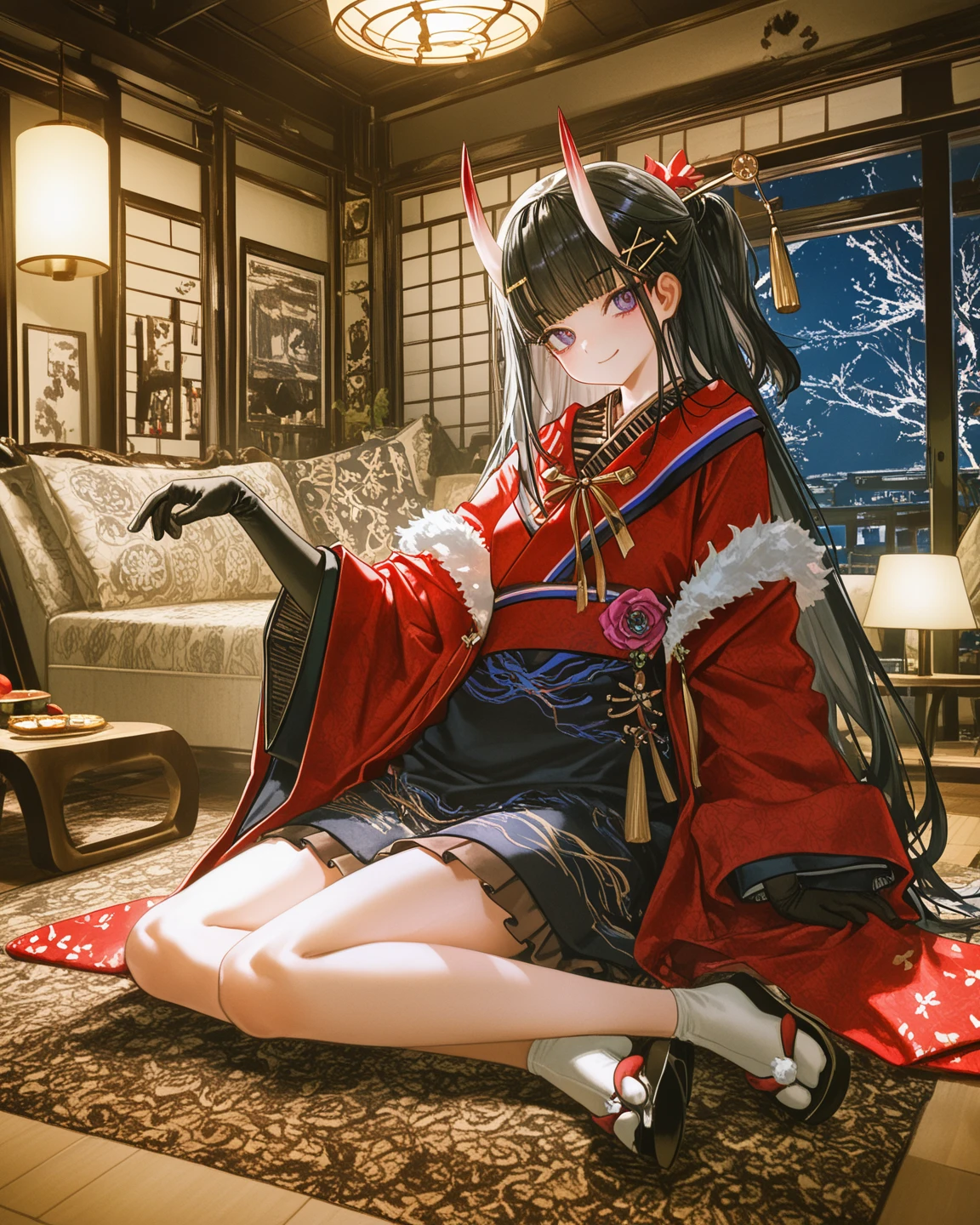 1 girl, solo, in a chinese dress, chinese traditional bra, sexy, Fox ear, concept art by Kamagurka, furry art, lying, looking at the viewer, wlop and sakimichan, fox nobushi, exposed the whole body