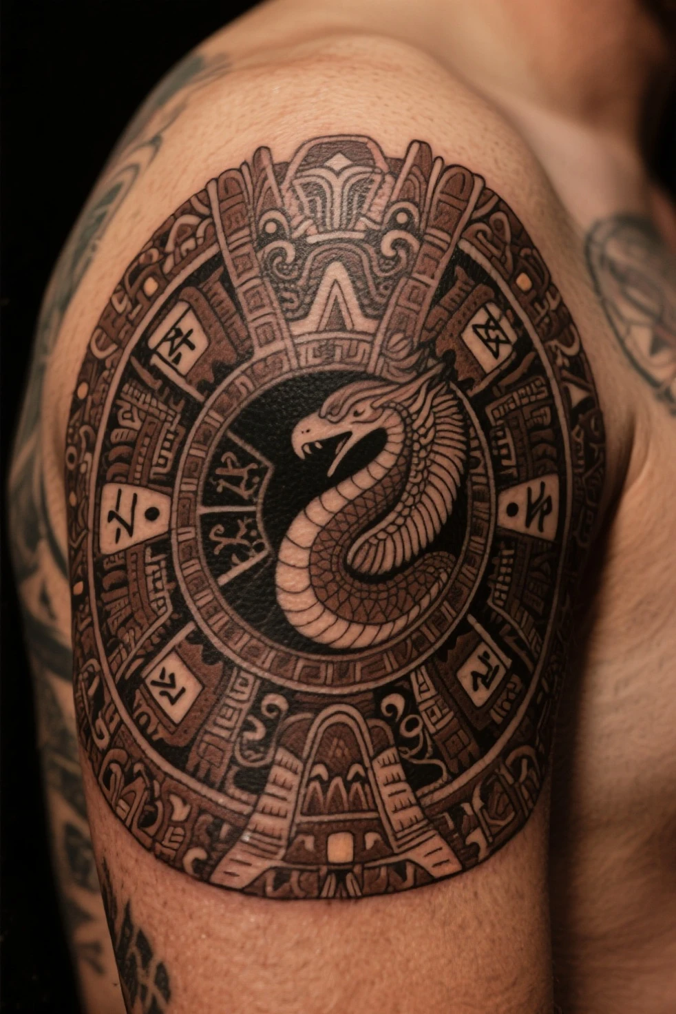 Profound paradox Traditional tattoo