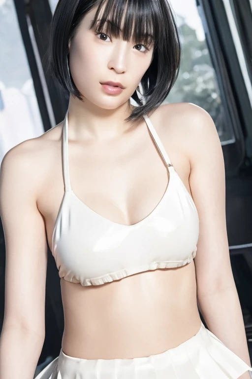 ((Browsing Caution)),(RAW Photos, highest quality), (Realistic, Photo Realistic: 1.3), highest quality, Very detailed, masterpiece, Very detailed, shape, One Japanese woman, Mana Ashida,Very detailed CG 統合 8k 壁紙, ink, wonderful,World Mastery Theatre, Messy_length_hair, highest quality, Very detailed CG 統合 8k 壁紙, ink, wonderful, In the basement,Cinema Lighting,Detailed face,((Expose large breasts)),(((Large areola))), ????? nipples,(((Sweat dripping))),(意shape的な表現: 1. 5),Sony Mastershot, whole body,Mana Ashida, (Latex swimwear:1.5),((Some of her clothes were torn........、The chest is exposed)),brown hair, High-resolution screenshots, Normal hand, Vibrant colors, nice studio lighting, whole bodyを撮影する, Beautiful Face,In a dynamic pose,((Browsing Caution))