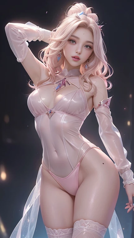 ((top-quality, 8K, ​masterpiece:1.4)), (Photorealsitic, Raw photography, Top image quality:1.5), beautiful  lighting, Movies in which girls shine, realistic shadow, huge filesize, Vibrant colors, Brilliant image quality, colourfull, Fantasia [hight resolution], (17-year-old beautiful girl:1.6), (Lori:1.2), (Junior Idol), Well-formed fingers, ((Cute pose with arms crossed behind your back:1.5)), ((Glittering Perfect Beautiful Girl:1.3)), a handsome, a cool, (innocent smiles:1.2), ((Super Cute Super Beautiful Girl)), (Crisp and gentle eyes), dual, (with blush cheeks:1.4), ((morning、Two beautiful girls in transparent sexy little devil pink costumes are hugging each other:1.7)), Cute hair, (Show me your big ass:1.2), Perfect and beautiful body, Lovely room, Innocent Girl, Japan beautiful girl, Shines