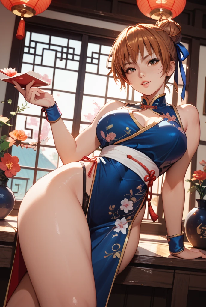 ((((Best Quality, 8K, 32K, masterpiece, 1.2)))),{{solo}},nsfw,{{{Artist: Michiking's style}}},((perfect beautiful face:1.2)),   in love hotel, wearing butterfly dress, netorare, netorare face, spreading pussy with fingers, embarrassed, high quality of vagina, vivid pussy,((a lot of public hairs:1.1)),