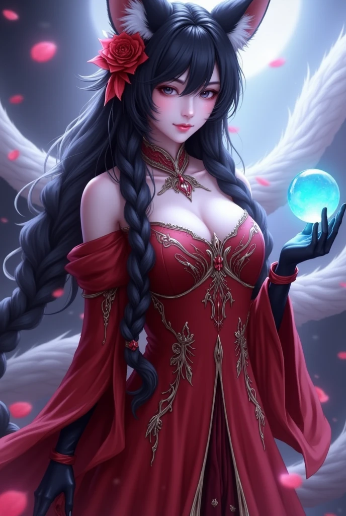 (work of art), (unparalleled quality:1.4), ultra-high resolution, [:velvet textures:0.2], hyper realist, dark fantasy portrait, 1 girl, Victory, grown-up (together:0.7) With a malicious smile, red eyes ruby hypnotic, raven black hair falling in waves, standing alone, face detailed, (cavernous underworld theme:1.1) (demonic asas:1.05), Forbidden temptation personified, fascinate, might, darkness, together mythology symbolism, fire light, sheen, rich reds and purples, symetry, obsidian, cave background foreboding, otherworldly infernal atmosphere