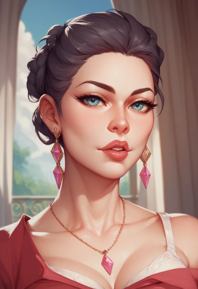 Glamorous beauty