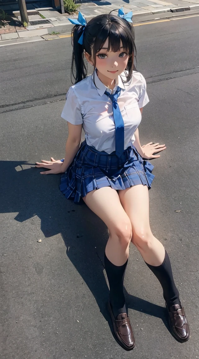 Frightened expression、Embarrassed look、Pussy、vagina、Anal、anus、Wearing black loafers、Glowing Skin、naked、nude、No clothes、Big Breasts、Big Tity chest is about to burst、wearing only socks、Not wearing panties、pretty girl、high quality、masterpiece、Lolicon、Young girl、Beautiful girl face、A beautiful girl with a very beautiful face、Bent knees、Young girl,Spread your legs,masterpiece,high quality,Photo of a girl 10 years old、Blonde、Long Hair、Straight Hair、Daytimeの商店街, there is a wall in the background、Daytime, With your back against the wall、Many people々、crowd、4K 8K