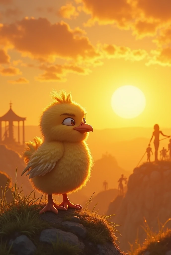 score_9, score_8_above, score_7_above, score_6_above, from below, farm, barn, outdoor, wheat field, sitting on a fence BREAK alone, 1 girl, Torchic, faun \(spy\), orange fur, the second, bird, brown eyes, leaf dress, sexy , realist, detailed, bare butt, yellow beak, smiling shy. Eyes closed blushing.