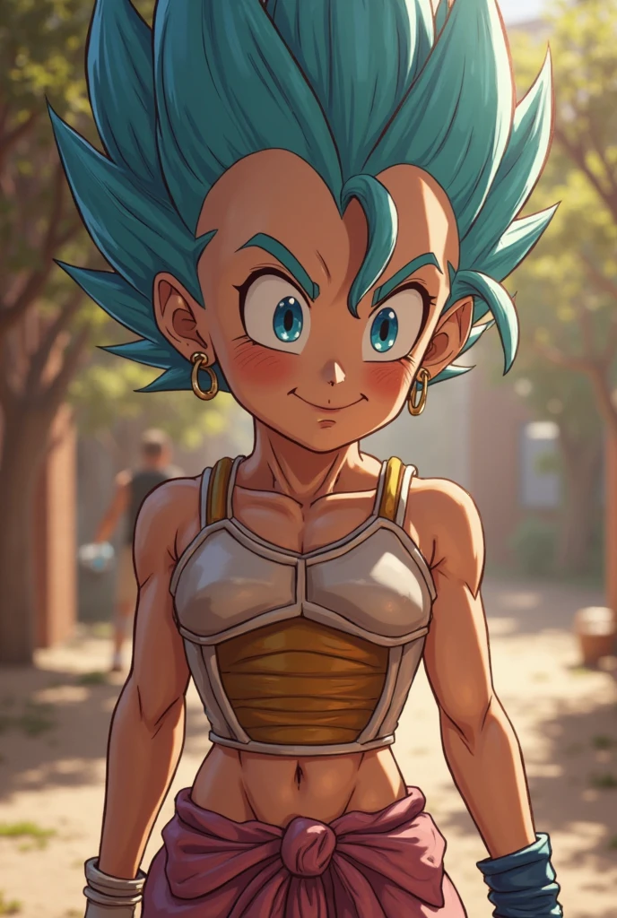 dragon ball super vegeta and bulma, super strong, muscular, raining, 35mm lens, photography, ultra details, precise texture details HDR, UHD,64K,