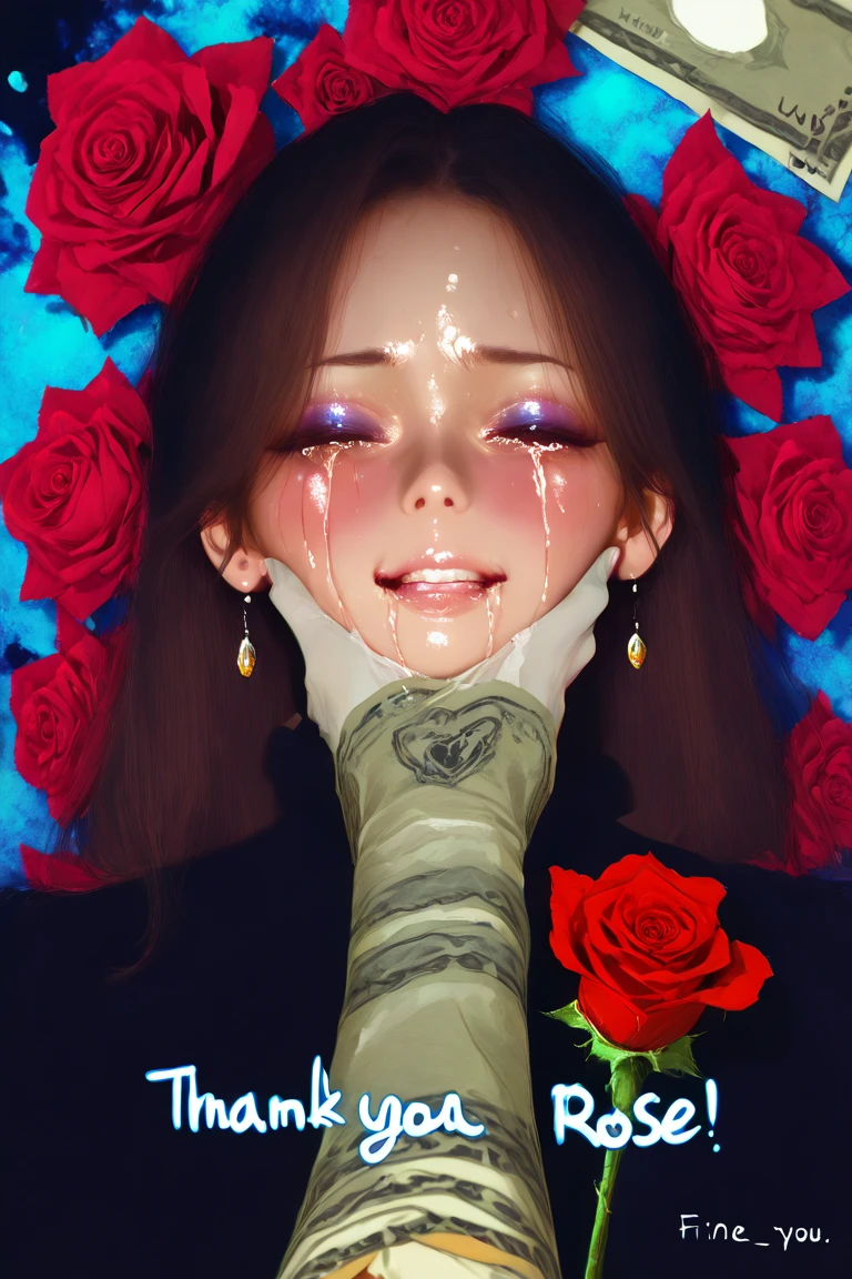 one wearing a mask、Painting of a woman with flowers in her hair, Beautiful digital illustrations, james jenn and wop, Trends on artstration, Lois and wlop, beautiful aesthetic art, Bipper and Jeremiah Ketner, James Jean Soft Light 4K, Lois art style, James Jean Soft Light 4K, Lois |, Lois and ross tran