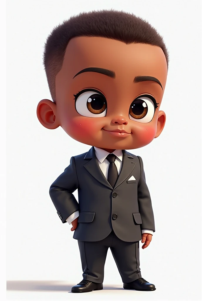 black boy looking to the future