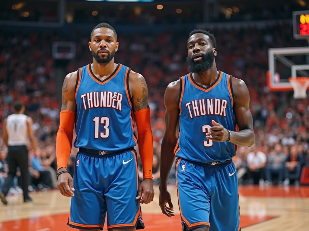 You make me a basketball player named Ricardo Vera, brown skin color, tall skinny, medium long arms with the number 11 on his shirt next to him with Kyrie Irving signing a contract to join the Dallas Mavericks team