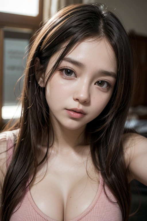 4K,((Highest quality)), ((masterpiece)) , BREAK,((one girl)), (detailed),((in Gym)), ((One girl)),((perfect anatomy)), ((nude)),((13 years old)),((flat chest:1.5)), (stare at viewer with stern eyes:1.5),((one girl)),(bitting own lip:1.1),(angry:0.9),nose blush,(shamefull:1.2),(bob cut hair),surprised, ((beautiful realistic face)),((A bow tie)),Beautiful Korean Women, Beautiful young Korean woman, Young and adorable Korean face, Gorgeous Young Korean Woman, Korean Girls, Girl cute beautiful face, Portraits of Korean female idols, Young and pretty Asian face, Cute natural anime face,Asian pretty face,((finely detailed face)),((glistening eyes)),((glistening eyes )),((large eyes)),(( pretty eyes)) ,(detailed),Perfect Face,((One girl)), ((clear eyes)),((show nipples)),((beautiful skin)), don't wear anything ,(show nipples),(upper body)