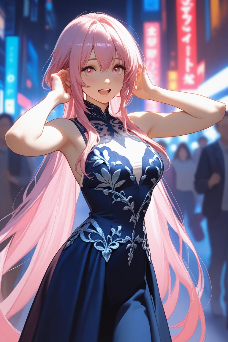 Anime girl futanari