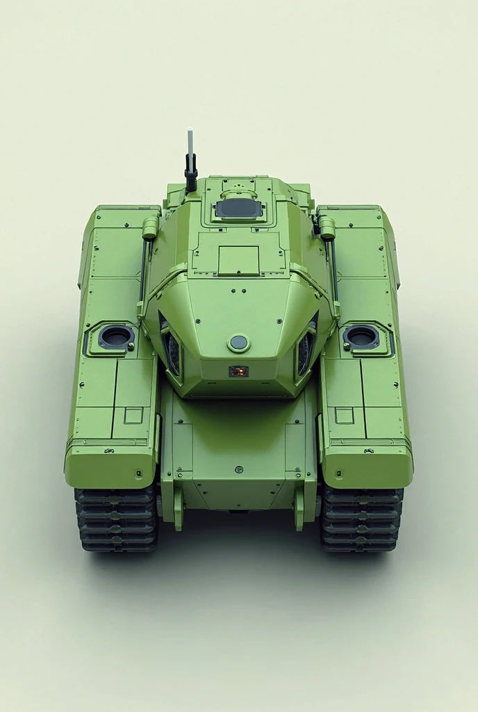 tank, game project design, sci-fi style, tracks, chains, no man, tracks, double barrels, camouflage stripes, launch pad, gradient background, gray background<lora:Vehicles:0.8>