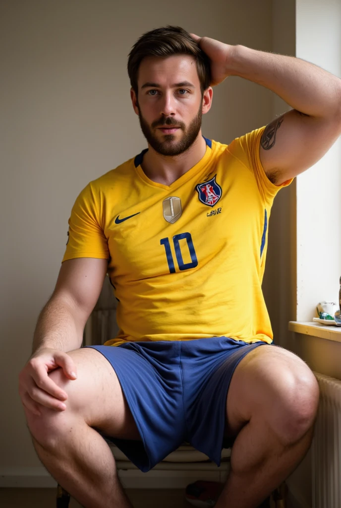 Lukas podolski in skinny jockstrap and hairy bulge