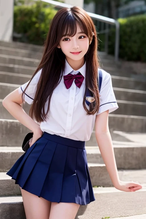 Japanese high school girl 17 years old。
Working part-time as a mascot
