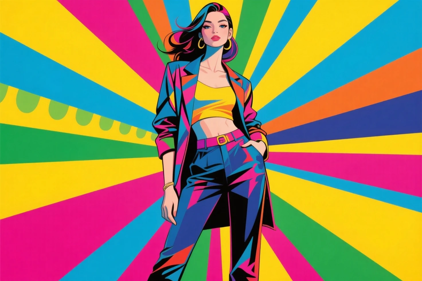 Tailored to your profession,Dress up in style,Full body standing painting,3D立体,Detailed textures,High definition