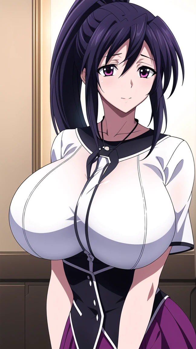 1 girl,Browsing Caution,(((Large Machine-Made Choker))),(Horse Girl), hair ornaments, high,Huge breasts, clavicle, Glowing purple eyes,Absurd, brainwashing,Hollow Eyes, ((Expressionless,Emotional erasure)),whole body像,((stand up, Standing still)), (highest quality、4K、8k、High resolution、Must have:1.2)、Very detailed、(reality、It is realistic.、Realistic:1.37)、Ticker、Hyper HD、Studio Lighting、Ultra High Definition Paint、Sharp focus、Physically Based Rendering、Extreme Detail、Professional specifications、Vibrancy and color、Blurred、Sports portrait、landscape、Horror Style、Anime Big Tits、SF、photograph、Concept Artist、Five Fingers, Perfect body, {{{masterpiece}}}, {{{highest quality}}}, {{Very detailed}}, {shape}, {{Very delicate and beautiful}},Improved cost performance、All Roles、Canon 5D MK4でphotograph、photograph, whole body