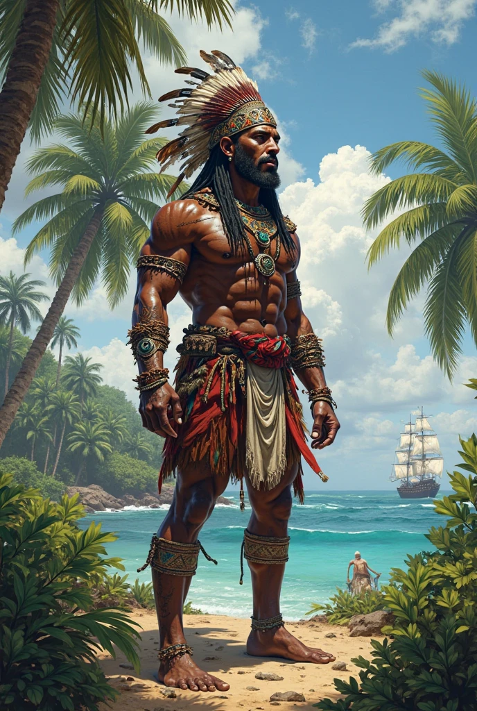 Exu Zé from the beach