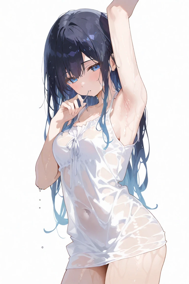 best quality, amazing quality, very aesthetic, absurdres, (1girl, aris, blue archive, solo, blue eyes), (realistic face:0.9),(string bikini:1.8), (surprised, blush, thigh:1.3), (cowboy shot), (glowing eyes), (half closed eyes:0.9), (ass), (official art:1.3), (anal sex, climax), expressive eyes, perfect face, extremely detailed eyes, perfect anatomy, smooth skin, (black background:1.5), clear eyes, beautiful face, small breasts, (anime style:1.7), (Warm Light:1.5), (highres:2), (Chiaroscuro), best quality, amazing quality, very aesthetic, absurdres, (1girl, aris (blue archive), blue archive, blue eyes, black hair, small breasts), (realistic face:0.9),(unzipped pants, loose pants, exposed crotch, bandaid crotch, topless, bandaid breasts), (grin, blush, thigh:1.3), (cowboy shot), (glowing eyes), (half closed eyes:0.9), (saliva trail), (official art:1.3), (pool), expressive eyes, perfect face, 4k, extremely detailed anime illustration, extremely detailed eyes, perfect anatomy, light rays, extremely delicate body, smooth skin, (simple background:1.5), clear eyes, beautiful face, small breasts,(anime style:1.7), (Warm Light:1.5), (highres:2),