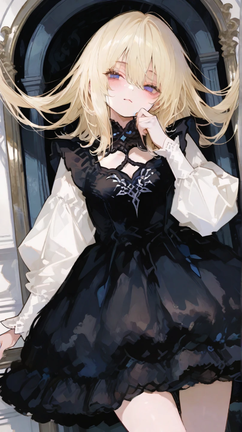 {{hold down one's stomach with one's hands:1.6}},{{Injuries, bruises, bandages:1.8}},Dynamic composition,dutch angle,Focus on legs,from below,{{masterpiece}}, {{{Highest quality}}},{{Very detailed}},{{Assassin}} ,{{blushing with anger}},{{v-shaped eyebrows}},{{figure}},{{tall}},{{Adult female}},Assassin,{{mini-length Dress with lace pattern}},{{Lace-patterned arm cover}},}}{{straddle}},{{pelvic curtain}},{slim legs},{}, ,{Lace-patterned knee-high socks}},belt,{{{,,Slender body}}{{holster}},,,,s,Black fingerless gloves, Long blonde hair,Straight hair ,blunt bangs,,,blush,,raise one's eyebrows,Grit your teeth,suffering,v-shaped eyebrows.,Sweat dripping,Medium chest ,get annoyed,,A hotel room
