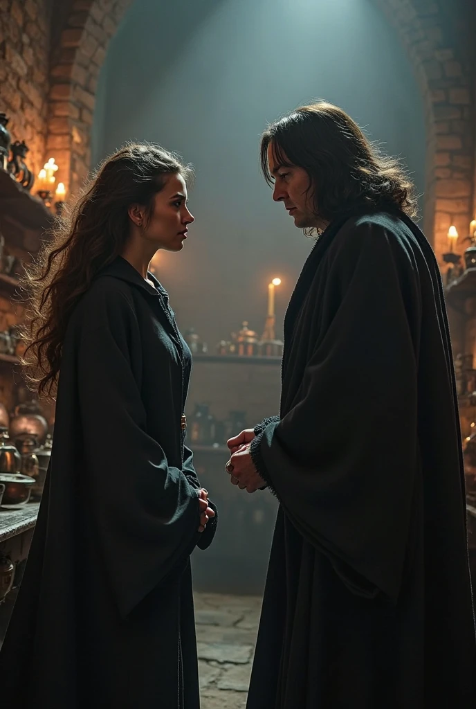 Harry Potter and Hermione having sex in the chamber of secrets