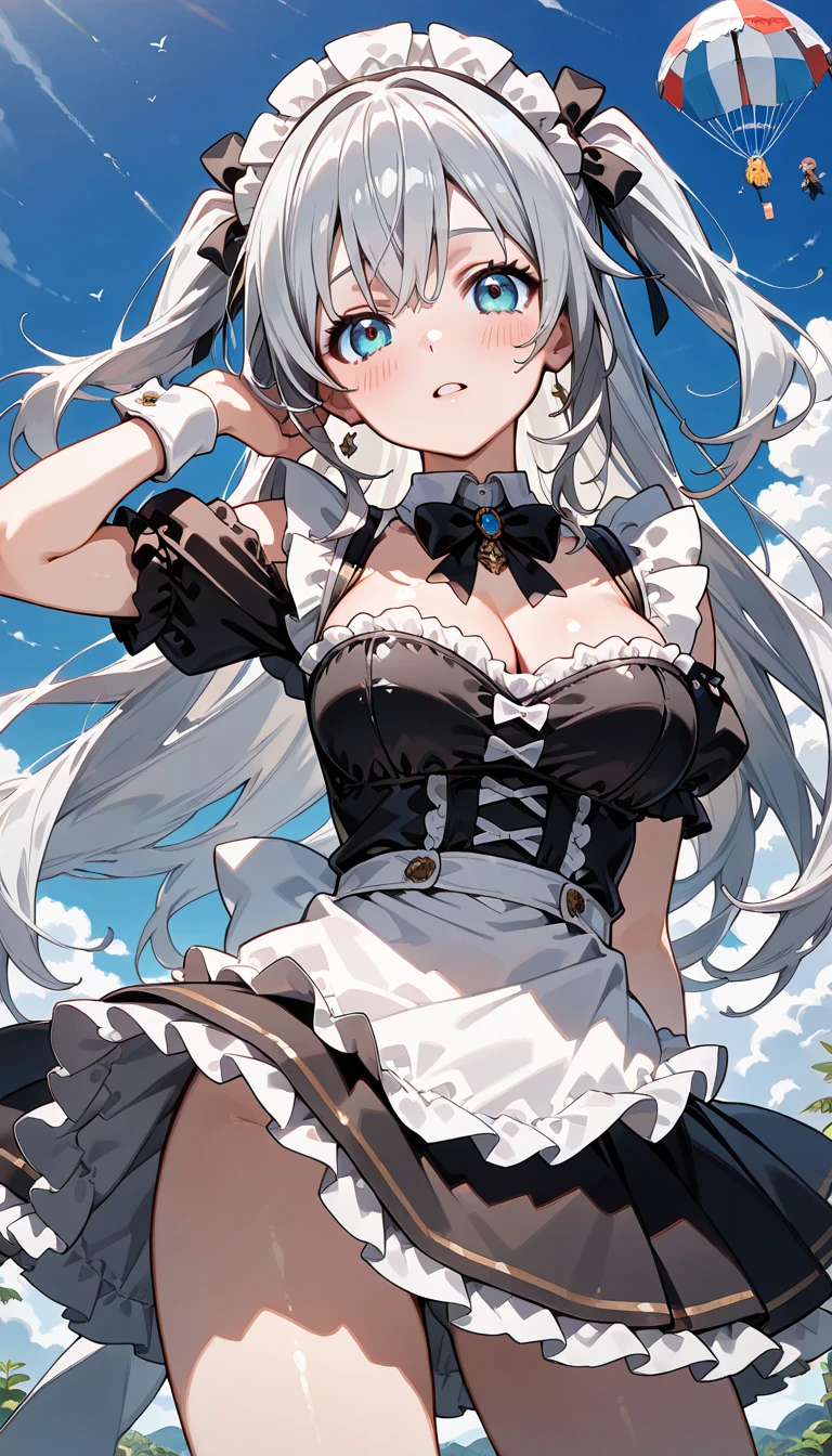 Emilia from Re:Zero kara Hajimeru Isekai Seikatsu, swimsuit