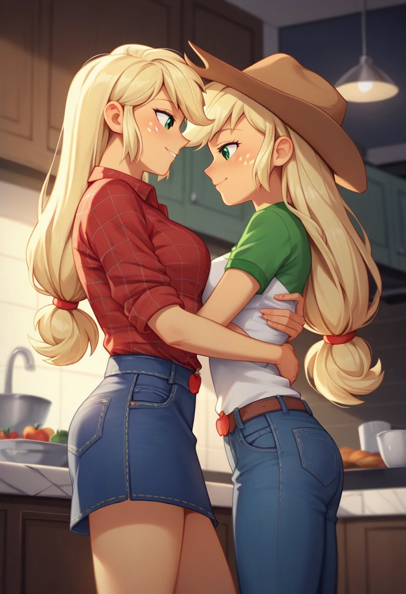 score_9, score_8_up, score_7_up, score_6_up, source_anime, source_pony, (applejack human:1.3), BREAK rating_questionable, (applejack, human:1.3), mature, slutty, tall, nice ass, pussy, large breasts, ikuchan, detailed background, slutty, big as, tanned,
