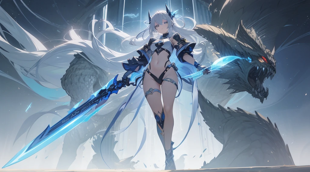 John Bauer, Roch Urbaniak, Surreal, mysterious, strange, fantastical, fantasy, sci-fi, Japanese anime, crystal cave, miniskirt beautiful girl mining lapis lazuli crystal, perfect voluminous body, detailed masterpiece Hyper Realistic sharp focus zoom in low high angles real