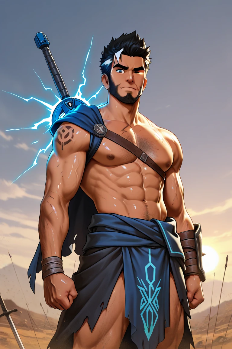 homem ,careca sem cabelo, de os olhos azul,  tiro de corpo inteiro, olhos firmes, olhando para frente, lightning in the sky, arms extended, olhando para frente, parado no topo de uma montanha, manto e capa vermelhos, Shining cross in the air A closeup of a man holding a scale with a watch, libra symbol, zodiac libra sign, Libra, advogado, advogado de defesa, accurate court, Justice, lei alinhada, imagem de perfil, Estatura completa, imagem profissional, imagem do avatar, Direito - alinhado, equilibrium, good proportions man ,careca sem cabelo, de os olhos azul,  tiro de corpo inteiro, olhos firmes, olhando para frente, lightning in the sky, arms extended, olhando para frente, parado no topo de uma montanha, manto e capa vermelhos, cruz brilhante no ar