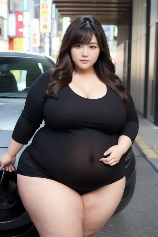 (masterpiece), (best quality), ((MILF)), (large breasts:1.3), (face:1.6), (full body:1.3), (total body:1.3), (realistic),(photoreal), (ultra hi res), (8k), (photo realistic), (a photography of a beautiful girl), (HIGH DETAIL), (INTRICATE), (HQ), (beautiful), (cute), (SEXY FACE), (detailed face), (PERFECT FACE), (hair off forehead bangs:1.3),(short eyebrows),(short hair:1.3),(beautiful detailed black hair:1.3), (little cute ),(flabby body:1.3), (chubby:1.3), (lovehandle:1.3), (potbelly:1.3), (plump:1.3), (bbw:1.3),(short stature:1.3), (loli0 year old:1.3),(toddler body:1.3), (Baby face:1.1), (short bob cut:1.3),(beautiful Eye:1.3)