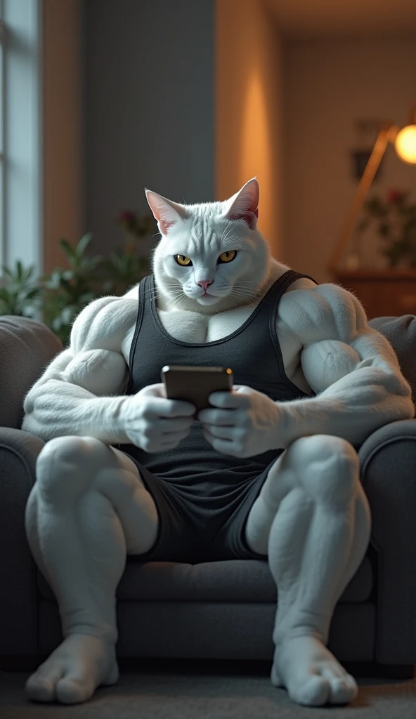 zPDXL, OverallDetail-SDXL, rating_safe, detailed, hi res, realism, inside, gym, exercise equipment
BREAK 1boy, solo, animal, sad cat meme cat, young tiny kitten, short ears, muscular, hyper muscles, anthro, flexing, towel, smartphone, taking selfie
<lora:SadCatMeme_ponyXL_v10:0.8> <lora:LeagueOfLegends_ponyXL_v10:1>