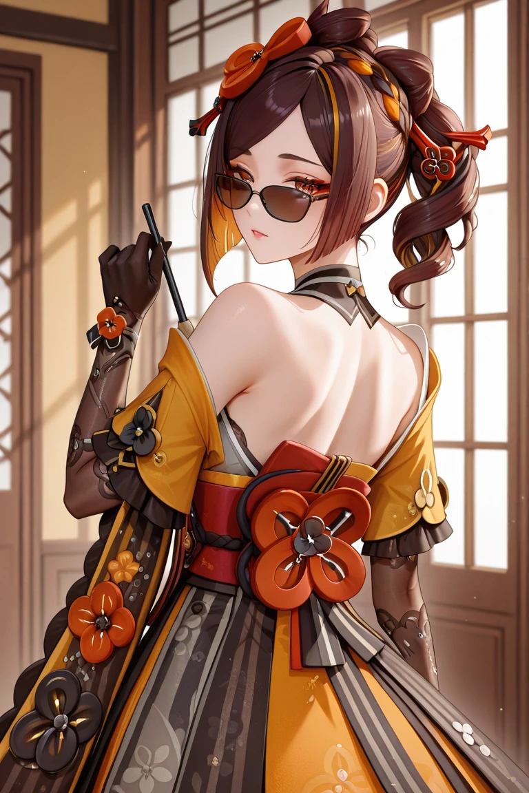 Fortune Teller Black Hair Back View --auto --s2