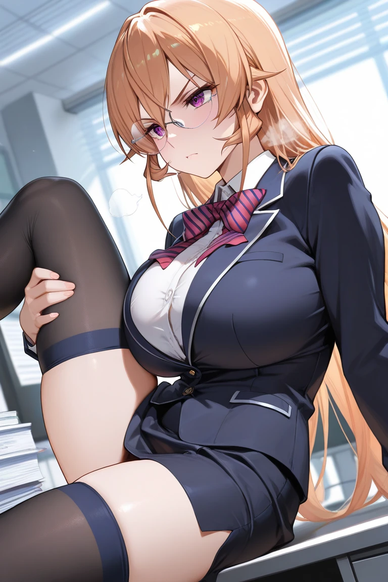 (((Spread your legs))、(((Accentuate your breasts、Shiny underwear)))、Highest quality, 8k, masterpiece :1.3)), whole body, Sharp focus :One Girl,Glowing Skin,SSSexy pose,Highest quality,Tabletop,shape,Very delicate and beautiful,Hmph,8k壁紙,wonderful,In detail,Official Art,Very detailedなティッカーUnity 8k壁紙,Incredibly ridiculous,Large file size,Very detailedな,High resolution,Very detailed,Beautiful detailed girl,Realistic,X-ray,The queue is full,(((Sexy lab coat、mini skirt)))、(((Big Breasts、Long golden hair、Sexy lab coat、The hairstyle is golden.)))、(((School、Health Room、Wear black tights)))、Stand upright、Cleavage , ((Golden Hair、Black tights.))、Sexy lab coat、Sexy pose、Her hairstyle is twin tails..、Wear black tights