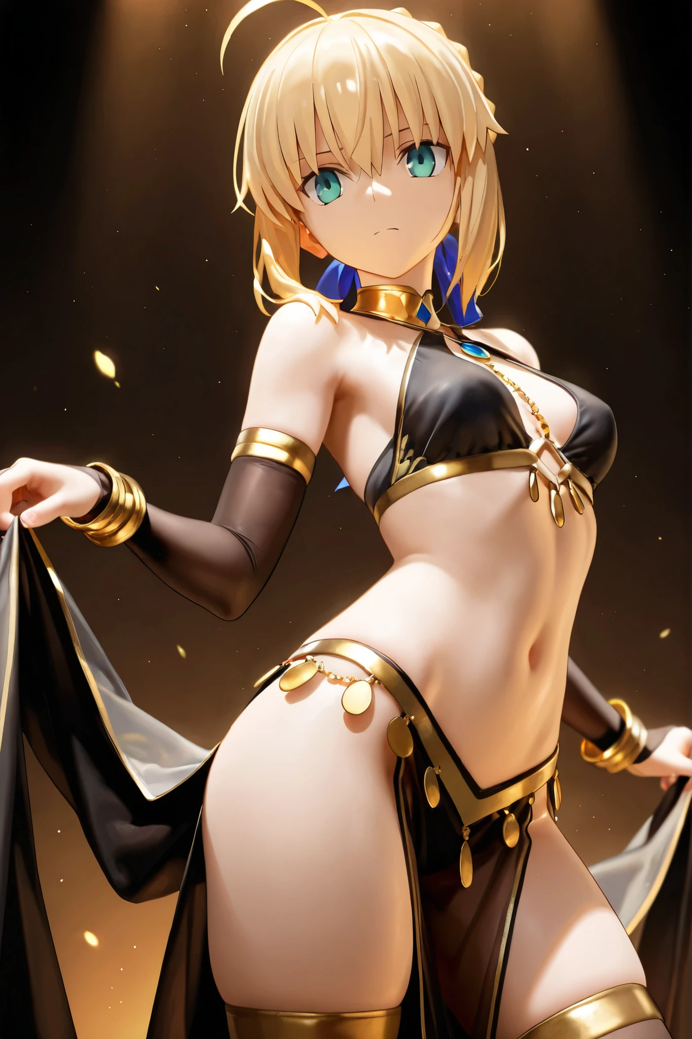 teen girl, roman warrior, princess blade , 14 years old, teenager girl,, small breasts, mini cropped, valkyrian princess ,blonde, detailed face, beautiful, confiant, background in uk land with flowers