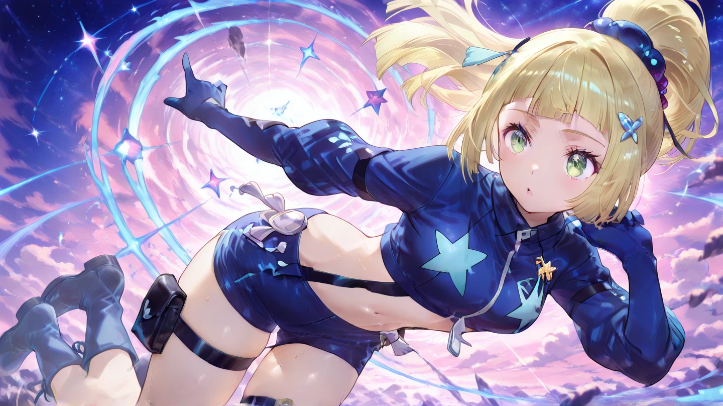 best quality, masterpiece, high resolution, alone, {Know_fate night ufotable:0.90}, 1 girl,, only_Shoulder, , white_skirt,yellow hair ,Dumb, ponytail, Strapless, Japanese cartoons_dyeing, big deal_breast,Saber face,seber,saber,seber,saber,seber,saber,seber,saber,seber,saber,seber,saber,seber,saber,seber,saber,yellow hair,yellow hair,yellow hair