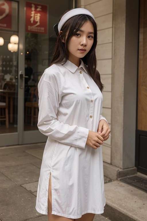  indigenous and korean, with fringe