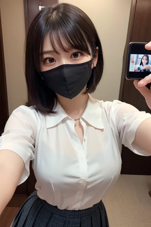 If the model is、Too cute though、Let me wear fancy clothes、www.(((Pantyhose w.Medium Short Hair、Shoulder-length hair:1.4))).((A luxurious navy blue shirt with a navy blue collar、Standing photo、Medium Hair、服の上からでもわかるBig Breasts、Both hands are in front of the belly button、A photo of panties visible through a short polo shirt、Roll up your shirt with your hands、She is wearing a white polo shirt and luxurious white panties.、:1.4))、In the living room、Cream Hair Color、Her huge breasts are obvious even through her clothes...、Small earrings、Light brown hair color、:1.4))、Shiny Hair、Light beige hair color、Background Blur、Light brown hair、{{Cowgirl Shot}}、((Close-up shot from the waist up、Big Breasts:1.4))、Big Breasts、にっこりsmile、服からでも分かるBig Breasts、Cowboy Shot、素敵なsmile、((Revealing clothing))、Full body photo、ring、Tuck your hair behind one ear、Silver Necklace、smile、Caustics、Highly detailed photos、Big Breasts、Super no makeup、(8K、RAW Photos、Highest quality、masterpiece:1.2)、(Realistic、Realistic)、1 Girl、((Big Breastsショートヘア、Looking into the camera:1.4))、Hair blowing in the wind