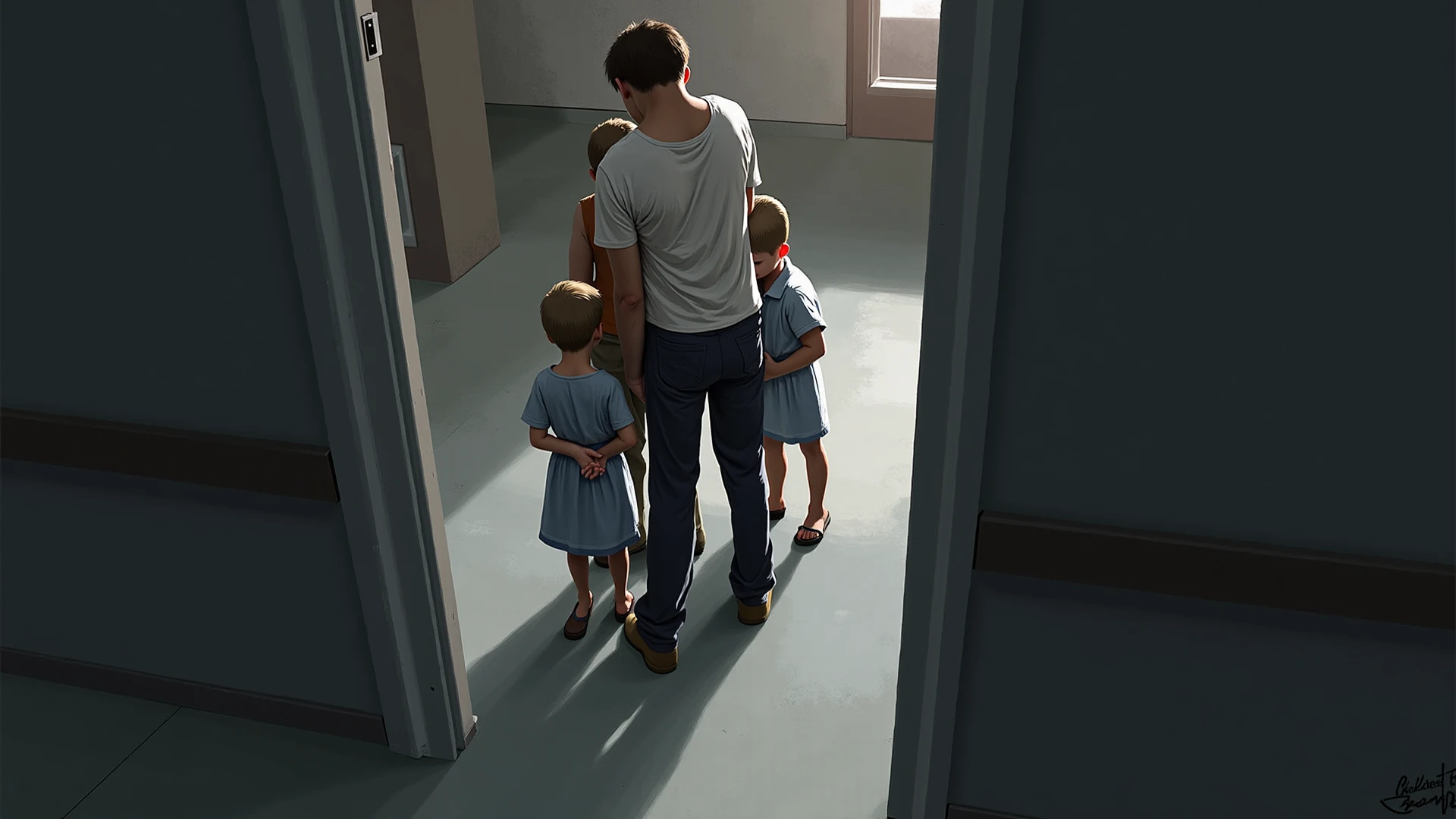 Broken home family