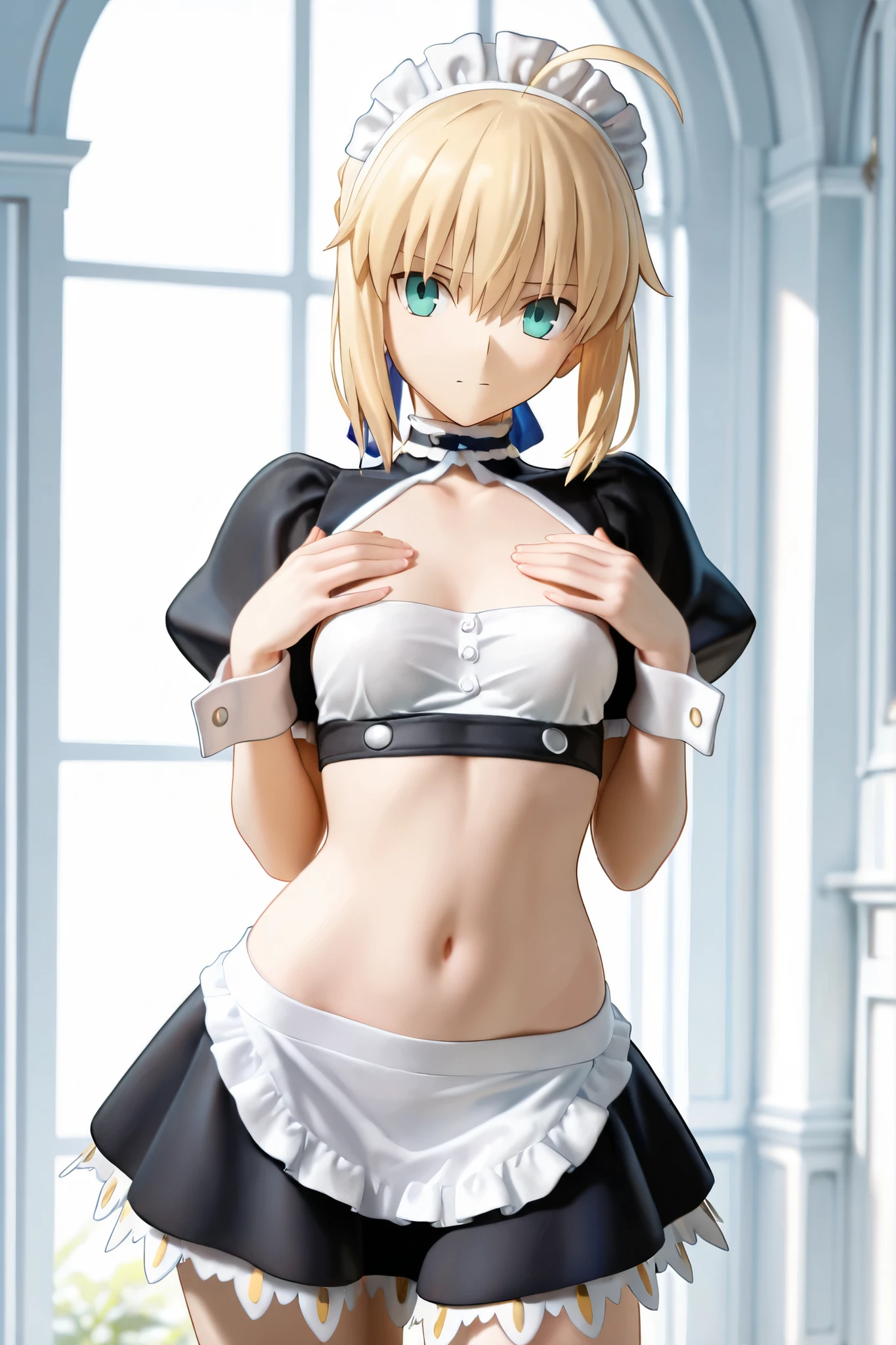 One girl,masterpiece,Highest quality,Blonde,stockings,Checked skirt),Short skirt,Are standing,In total length,Medium chest,Very detailed,[[Realistic]],Beautiful and attractive anime teen,Enchanting anime girl,Swinging skirt,blue eyes, hair ornaments, Hair Ribbon,Show your forehead、Twin tails、Random colored lace costumes、Lace choker, short hair,,No bra,,Very detailed肌, Very detailed顔, (Beautiful Fine Eyes, the girl, Red cheeks) ,The girl has a toned figure., Intricate details,Closely、Embarrassed expression、blush、Shining Sweat、Perfect Skin,Sweat is noticeable in the cleavage、、Sweating on thighs is noticeable、 Fair skin,Tight waist, Sweating profusely、Sweaty hair、Sweaty clothes、Sweaty、Visible sweat、Sweat-soaked hair、Athlete System、cherry blossoms、Blonde、Silver Hair、