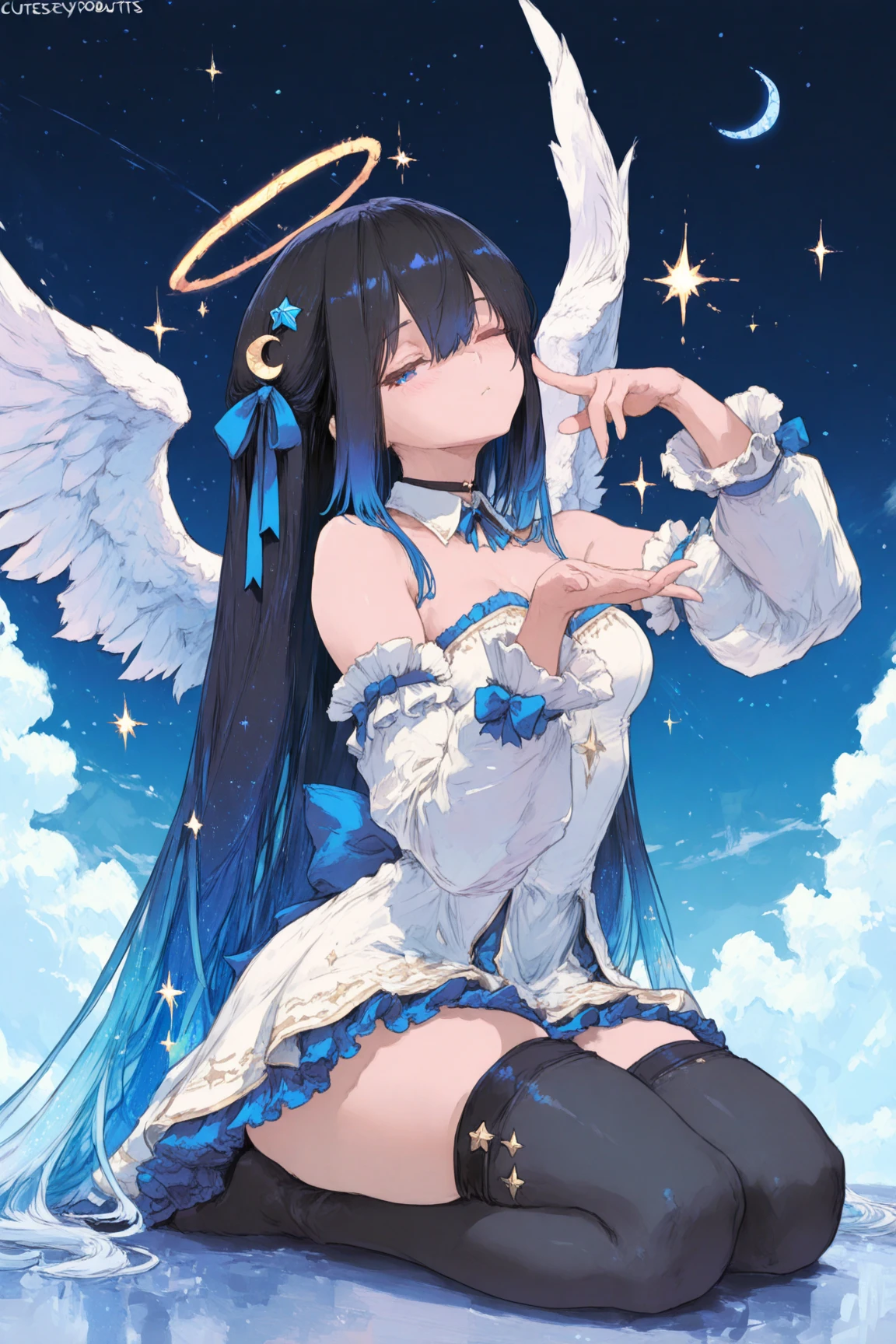((best quality)), (Ultra Detailed), ((Extremely detailed)), (fair), ((girl)), ((Ultra HD)), (masterpiece), (high quality), (best quality), (4K), (high quality), (1个girl),Parted bangs, ((Hair intake)), Long hair,(Random Hairstyle), Big Breasts, slim body, (Transparent fabric),Succubus, Normal arm ,miniskirt ,Exposing underwear,Belly tattoo,Starry Sky,Put your hands behind your back