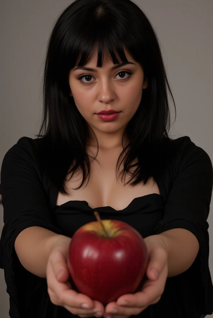 A close shot of hand, a black latex gloved hand,holding a snake and an apple in their hand, inspired by Hedi Xandt, in style of robert mapplethorpe, inspired by Robert Mapplethorpe, with apple, by Hedi Xandt, one holds apple in hand, about to consume you, inspired by Michelangelo Merisi da Caravaggio, done in the style of caravaggio