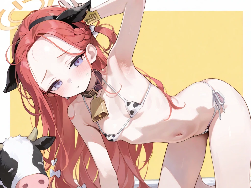 alone, 1 girl, looking at the viewer, 2D, anime, anime coloring, Upper body, (Pure white background:1.3), chise asukagawa, bare shoulders, choker, looking at the viewer, smile, grin and laugh, 1girl,masterpiece, expensive quality, very_expensive_solve, big_file size, full color,(completely nude:1.2),pussy,niplles,(vaginal sex:1.2),(toddler:1.6),(chibi:1.3),(flat chest:1.5),