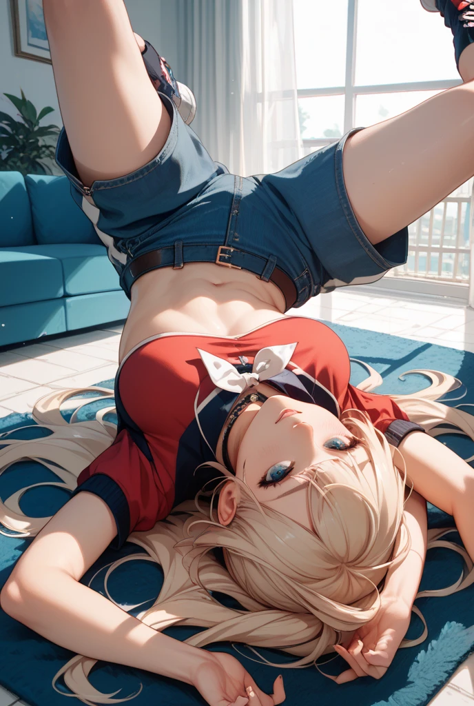 with no underpants