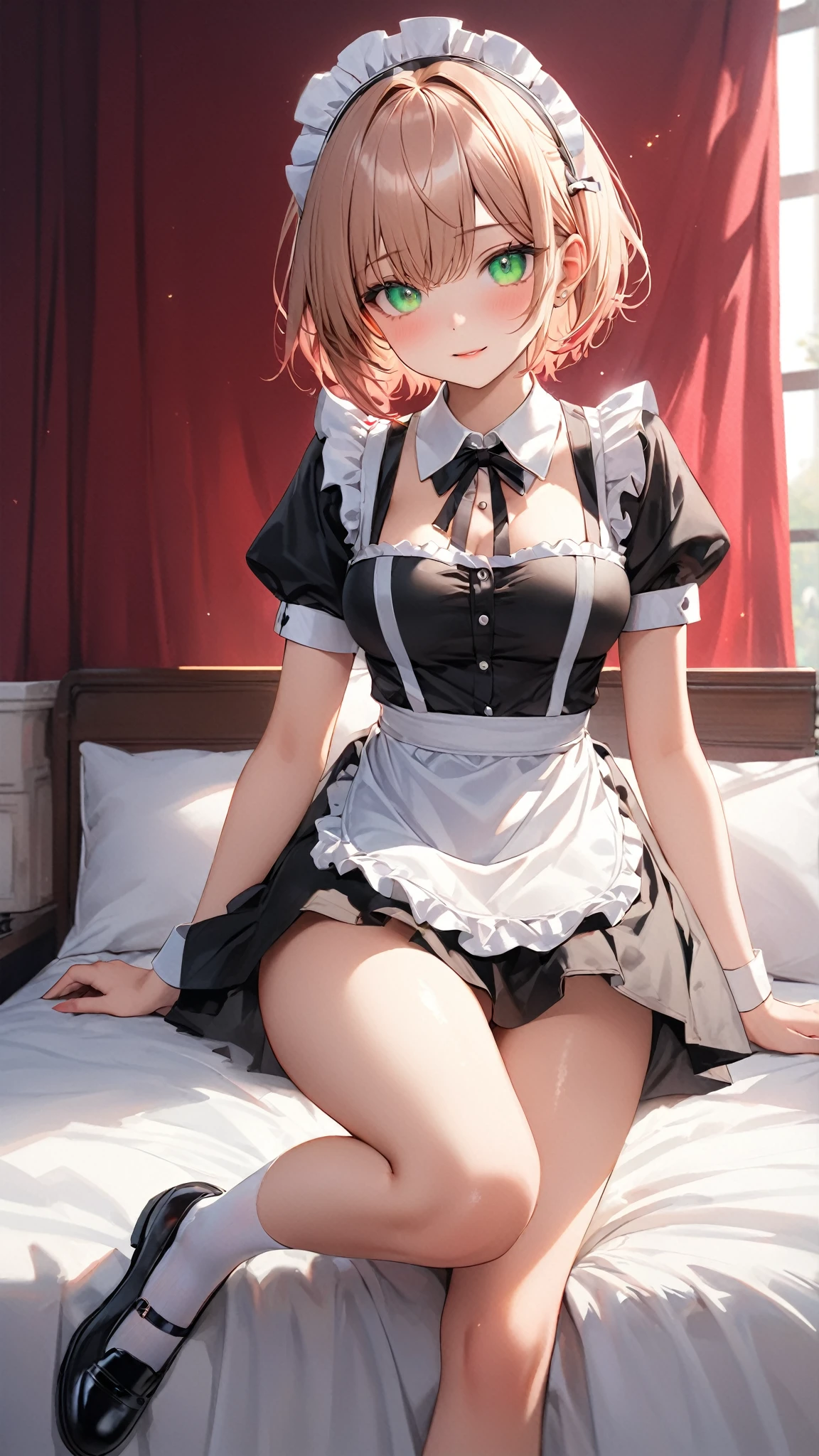 nsfw, (highly detailed beautiful face and eyes:1.2), (((lying))), 1girl, solo, huge breasts, (lift shirt:1.5), (show off breasts:1.5), (spread legs, legs up), (maid apron), from below, (white pantie, lift skirt, pantie shot, blush), (blushing:1.6), (town overview), detailed landscape, (best quality,masterpiece:1.2), intricate details, extremely detailed,8k resolution, natural lighting,