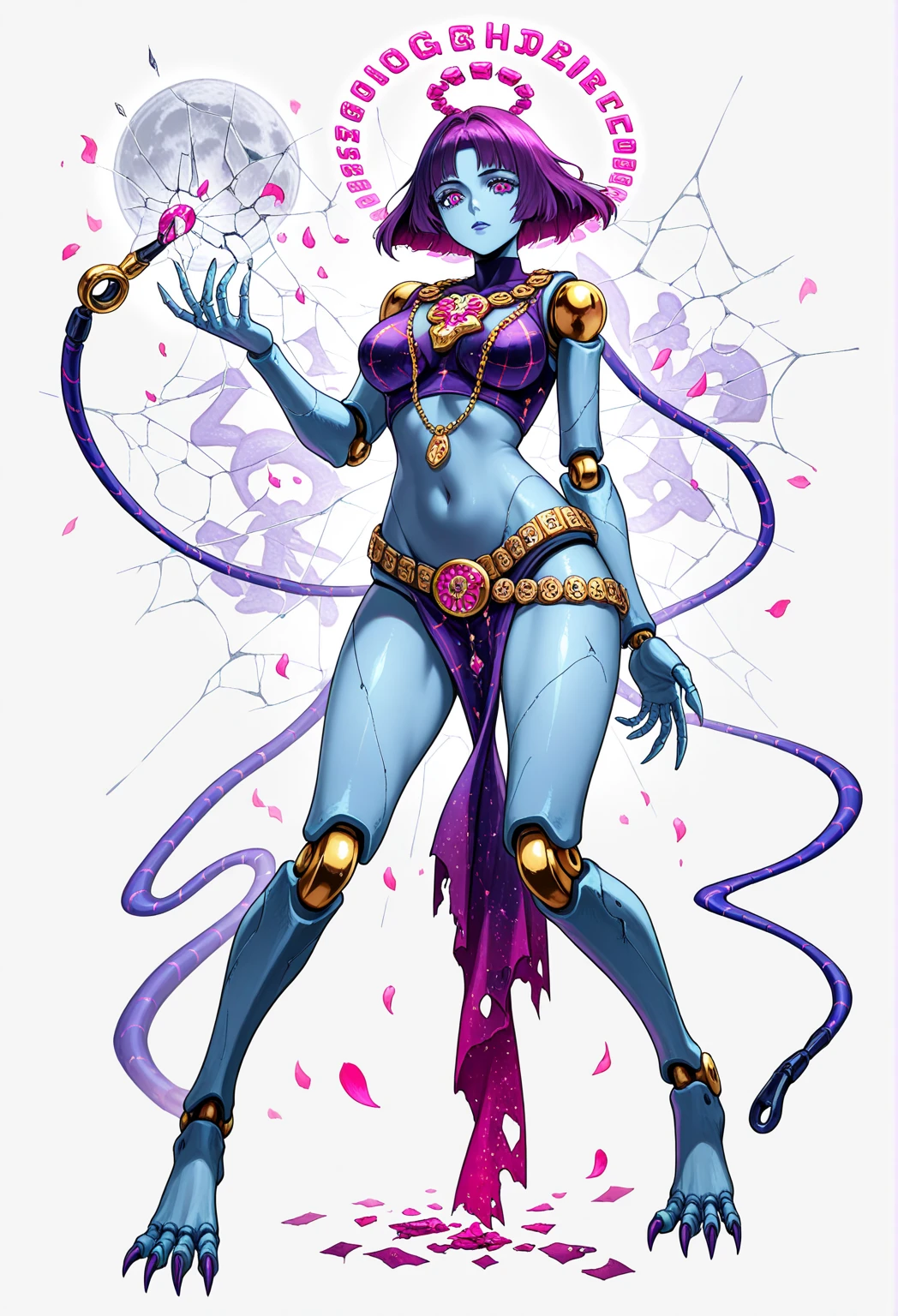 Fantasy fantasy anime hd wallpaper hd desktop wallpapers 4 new monsters art, in the style of light violet and bronze, occultist draftsman, sea and coast painter, asymmetrical balance, realist detail, high - keyed palette, monumental sculptures —s 200 —ar 9:16 —chaos 5 —version niji
