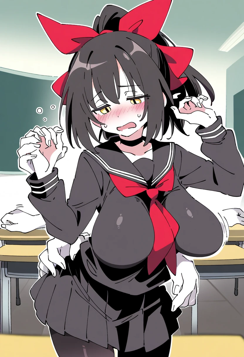 (NSFW:1.6)、(Very tiny girl rides guy perfectly:1.5)、(またがるな女の子:1.3)、(Petite:1.5)、(Big Breasts:2)、(eyes half closed:1.9)、(despair:1.3)、(tears:1.1)、(The body shakes violently)、8K resolution、 ((Highest quality))、Anatomically correct、(Gym suit:1.9)、((Hasselblad Photos))、[:(Detailed face:1.2):0.2]、(heavy rain:1.5)、(Sweaty:1.6)、(Squat:1.4)、(Intense sex:1.9)、(Thick penis:1.9)、(Dripping a lot of semen from the vagina:1.6)、(Groping the chest:1.6)、(Several middle-aged men)、(Spread your arms wide:1.8)、(Top view:1.6)、(braid one's hair:1.5)、(Loss of strength from the body:1.3)、(呻吟)、(ejaculation)、(Thin limbs:1.3)、(Lying on your back:1.6)、(Fixing the body on the floor:1.3)、(ejaculation)、(pregnancy)、(Black text:1.6)、(heart:1.6)