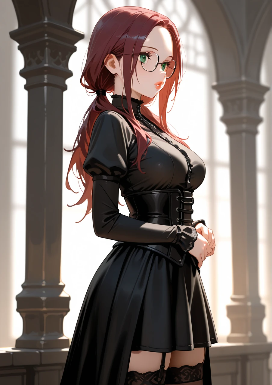 Erina_Prodigy, blonde hair, long hair, purple eyes, curvy, anatomically correct, heavy breathing, huge breasts, muscular female, dress, feather-trimmed_sleeves, 1girl, thigh_boots, boots, thighhighs_under_boots, thighhighs, black_dress, solo, gloves, cleavage_cutout, puffy_sleeves, mole_under_mouth, breasts, black_legwear, building, (shaded face:1.2), hollow eyes, purple eyes, looking at viewer, heavy breathing, closed mouth, angry, glaring, sweating, "Photorealistic, Hyperrealistic, Hyperdetailed, analog style, soft lighting, subsurface scattering, realistic, heavy shadow, masterpiece, best quality, ultra realistic, 8k, golden ratio, Intricate, High Detail, film photography, soft focus", nsfw, nsfw art, wet